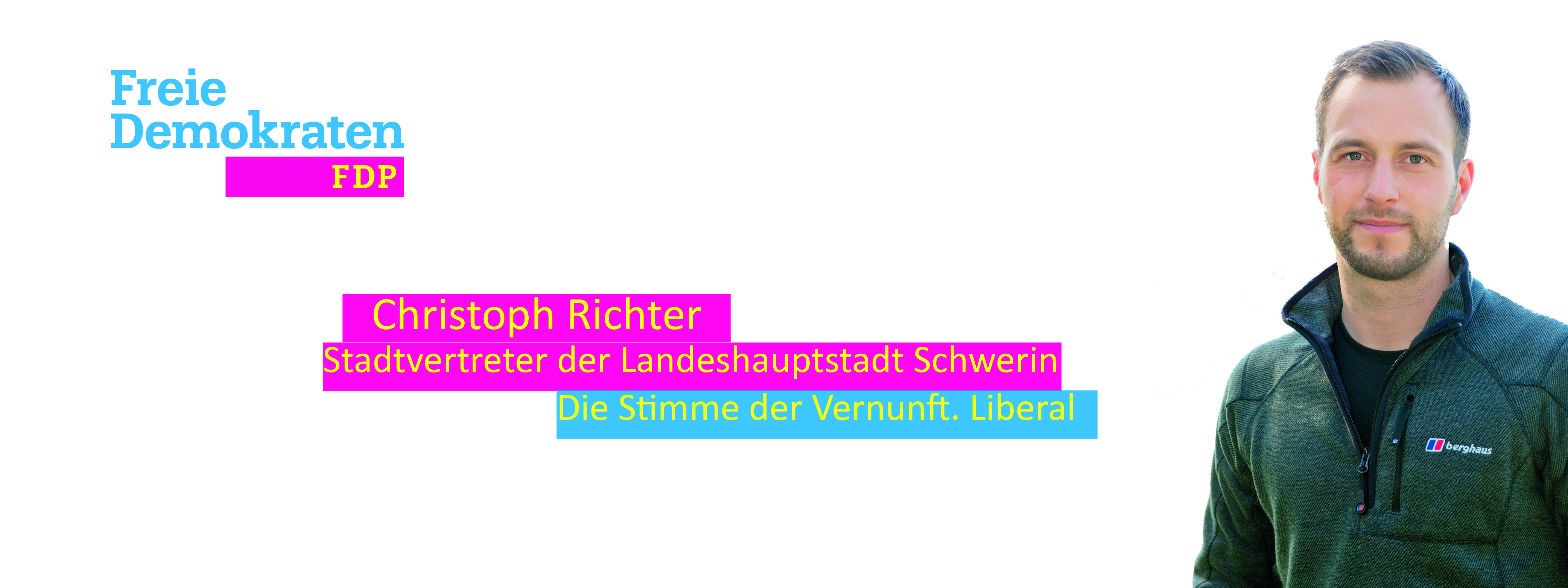 FDP Stadtvertreter Christoph Richter